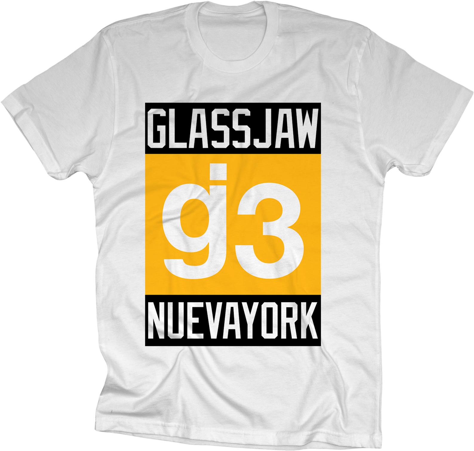 Kkbb G3 Nueva York White T-shirt $25 - Number (1600x1600), Png Download