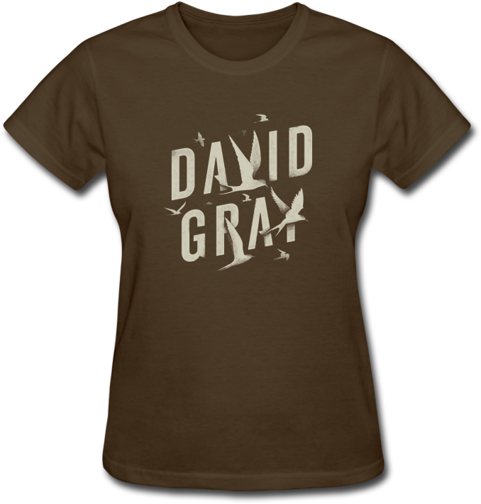 Women's David Gray Birds Logo T-shirt - Bug Bunny (800x800), Png Download