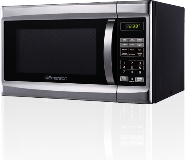 Microwave - Emerson Microwaves (633x549), Png Download