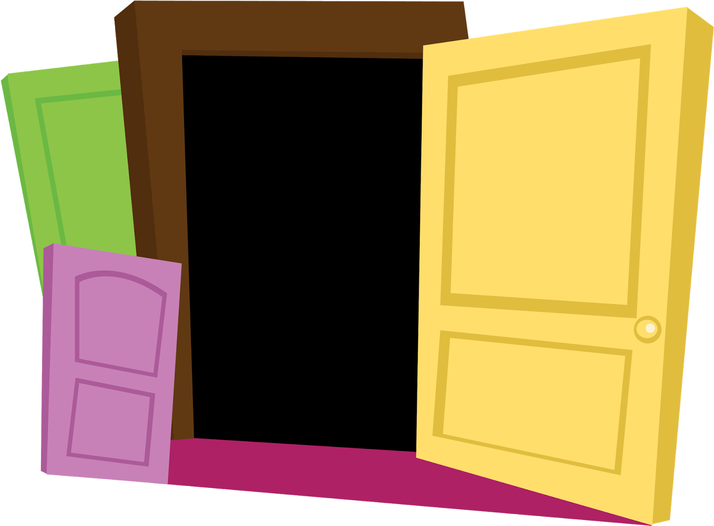 Monster Clipart Monsters Inc - Monsters Inc Door Clipart (1600x1600), Png Download