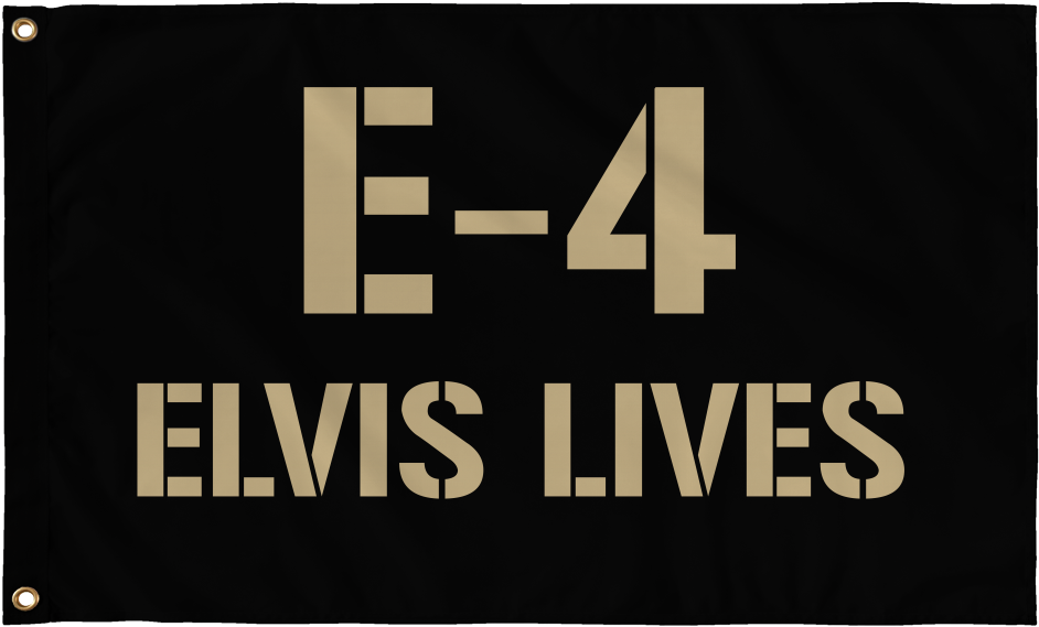 Company Flag E-4 Elvis Lives - United States Vs. German Equipment Hq: As Prepared (1024x1024), Png Download