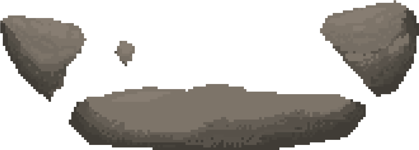 Sky Background - Pixel Art (1770x730), Png Download