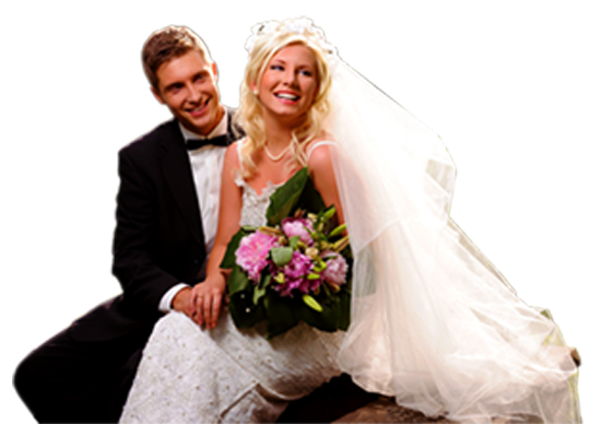 Wedding Show Bng - Bride And Groom Png (550x388), Png Download