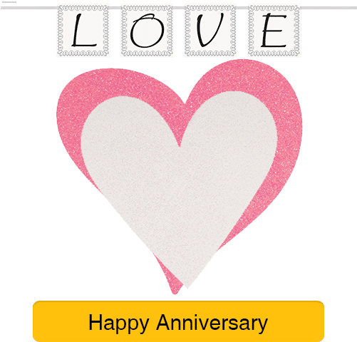 Happy Anniversary - Anniversary (500x500), Png Download