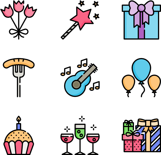 Birthday - Library (600x564), Png Download