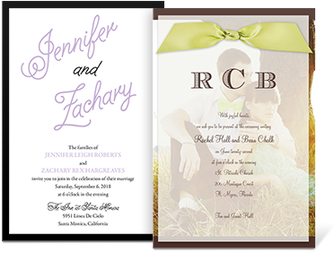 Sample Wedding Invitation Wordings From Bride And Groom - Wedding Invitation (500x300), Png Download