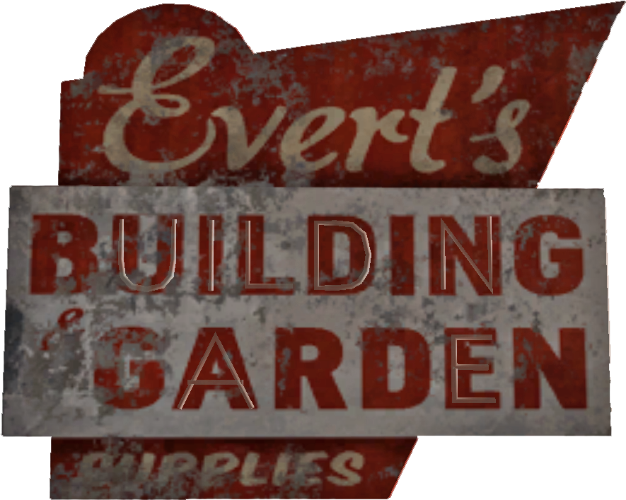 Neon Sign Everts Building - Video Game (907x765), Png Download