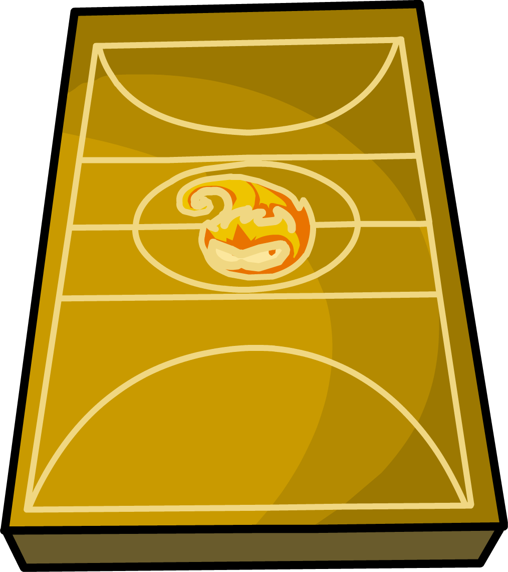 Furniture Icons 960 - Club Penguin Basketball Court (1014x1141), Png Download