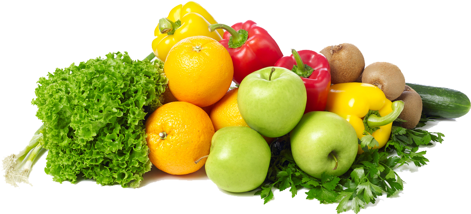 Specials - Fresh Fruits And Vegetables Png (987x477), Png Download