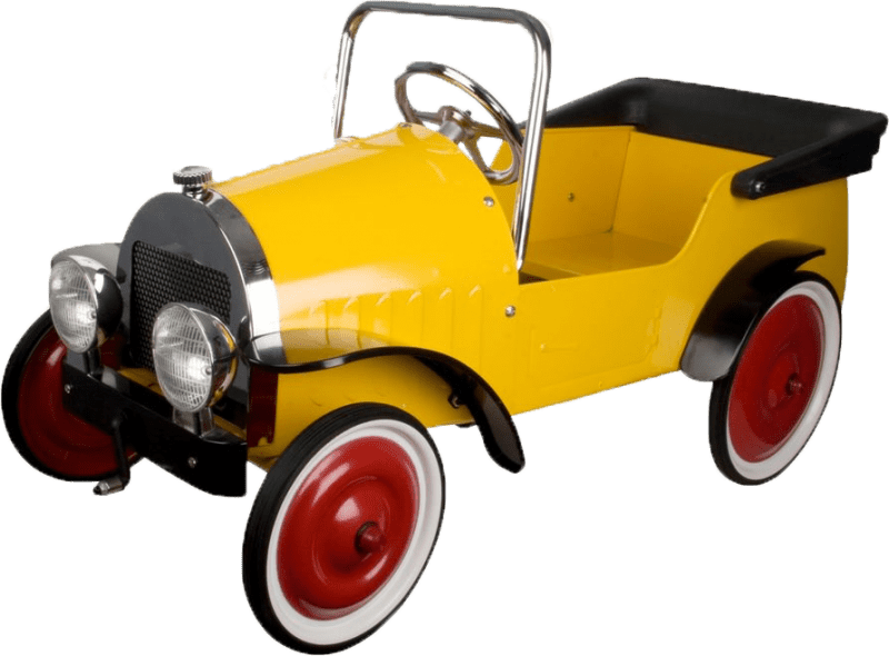 Yellow Pedal Car Png Image - Toy Car Png (800x590), Png Download