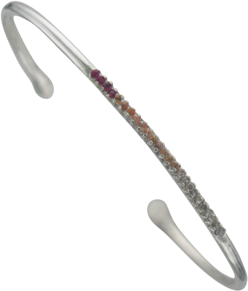 Starburst Diamond Gemstone Cuff (1000x750), Png Download