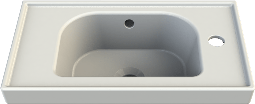 Frame Washbasin, 50×28 Cm - Bathroom Sink (1500x1500), Png Download