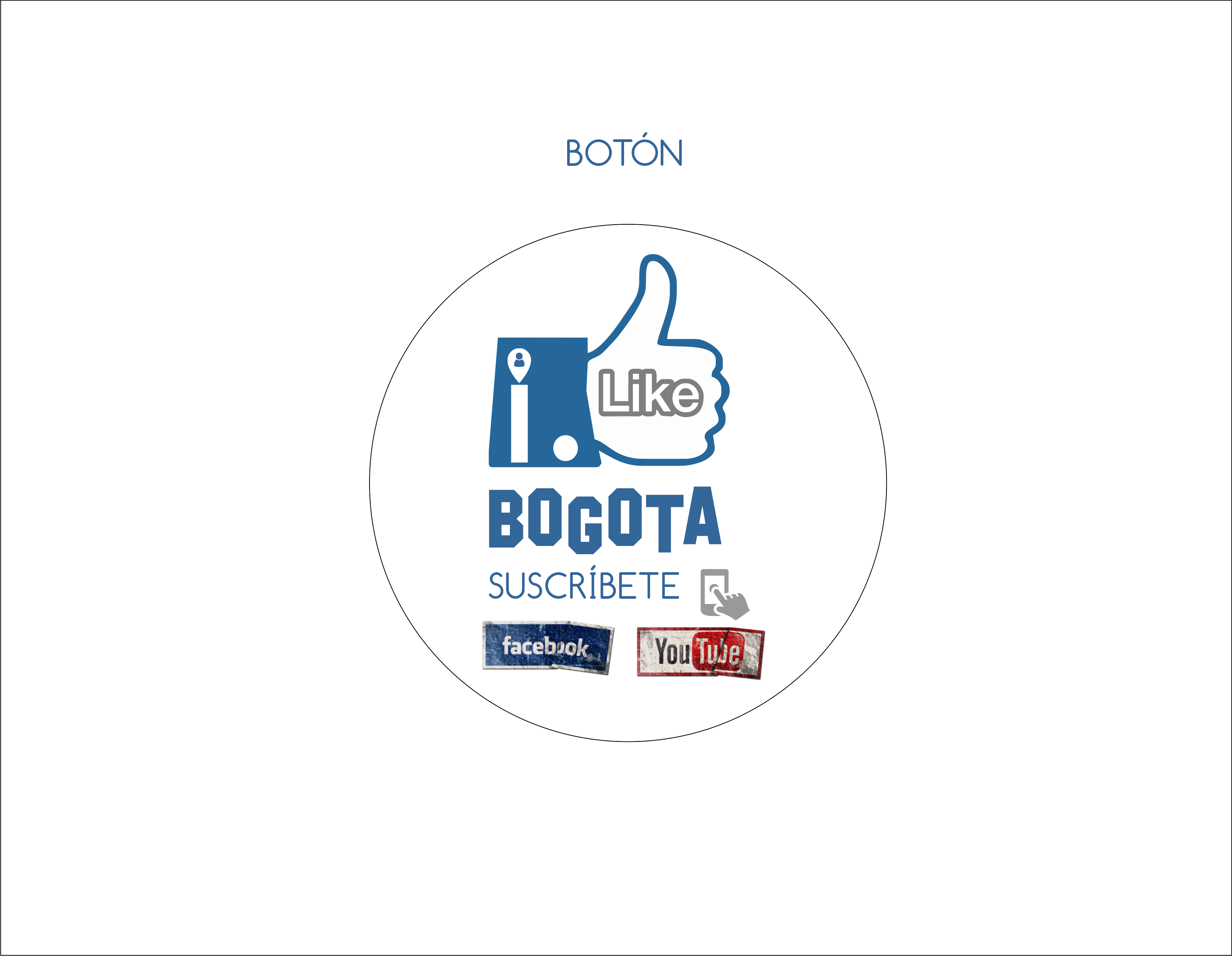 Botón - Graphic Design (3291x2553), Png Download