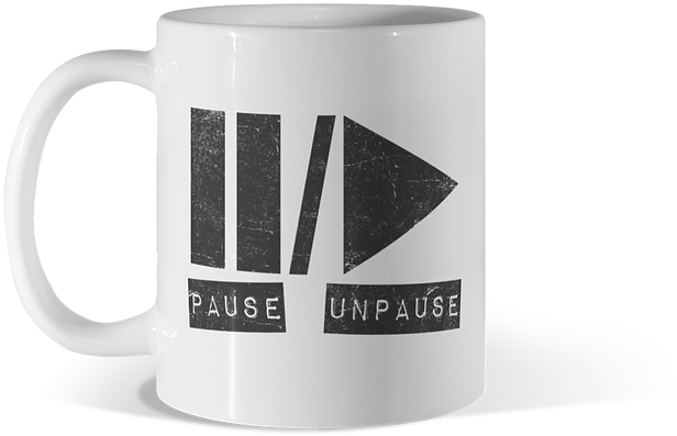 Distressed Symbols Mug Mug - Coffee Cup (650x650), Png Download