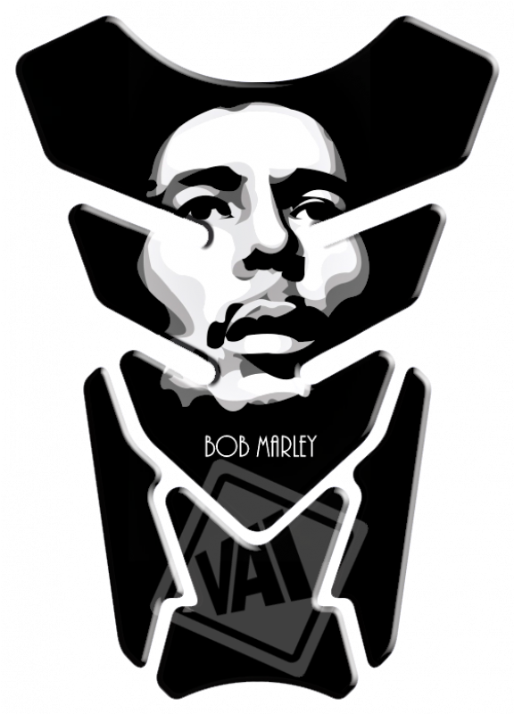 Adesivo Protetor De Tanque Bob Marley - Bob Marley (800x800), Png Download