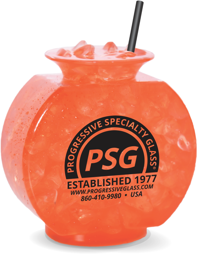 32oz Plastic Fishbowl - Ptptn (663x878), Png Download