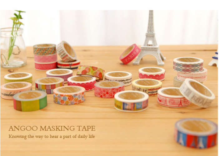 *zs120-* Wonder Washi Tape / Masking Tape - Băng Keo Trang Trí (700x700), Png Download