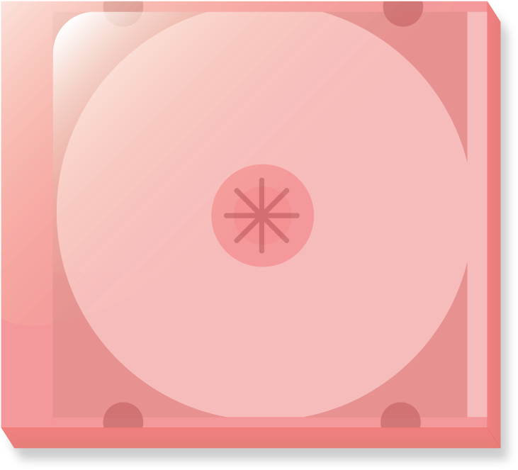 Jewel Case - Circle (1080x1080), Png Download