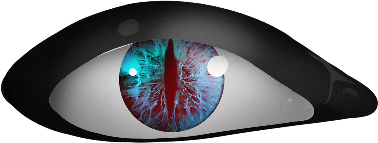 Scary Eyes Png - Light (1600x1200), Png Download