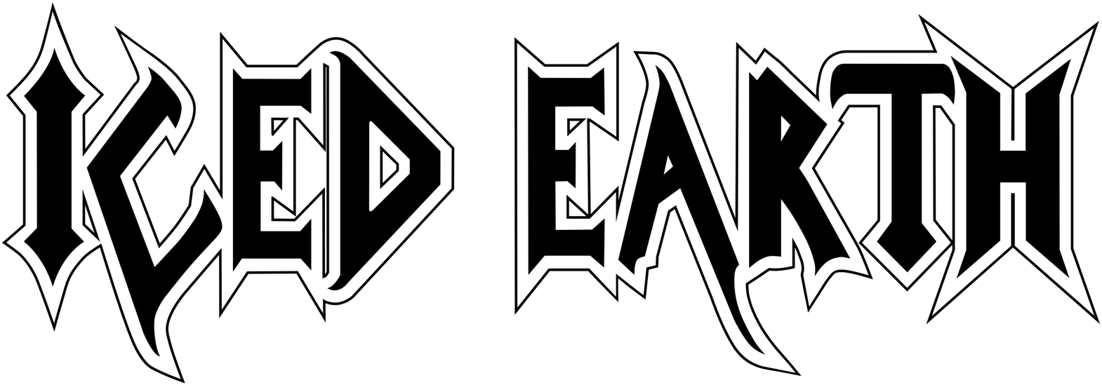 High Resolution Iced Earth Logo - Iced Earth (1600x567), Png Download