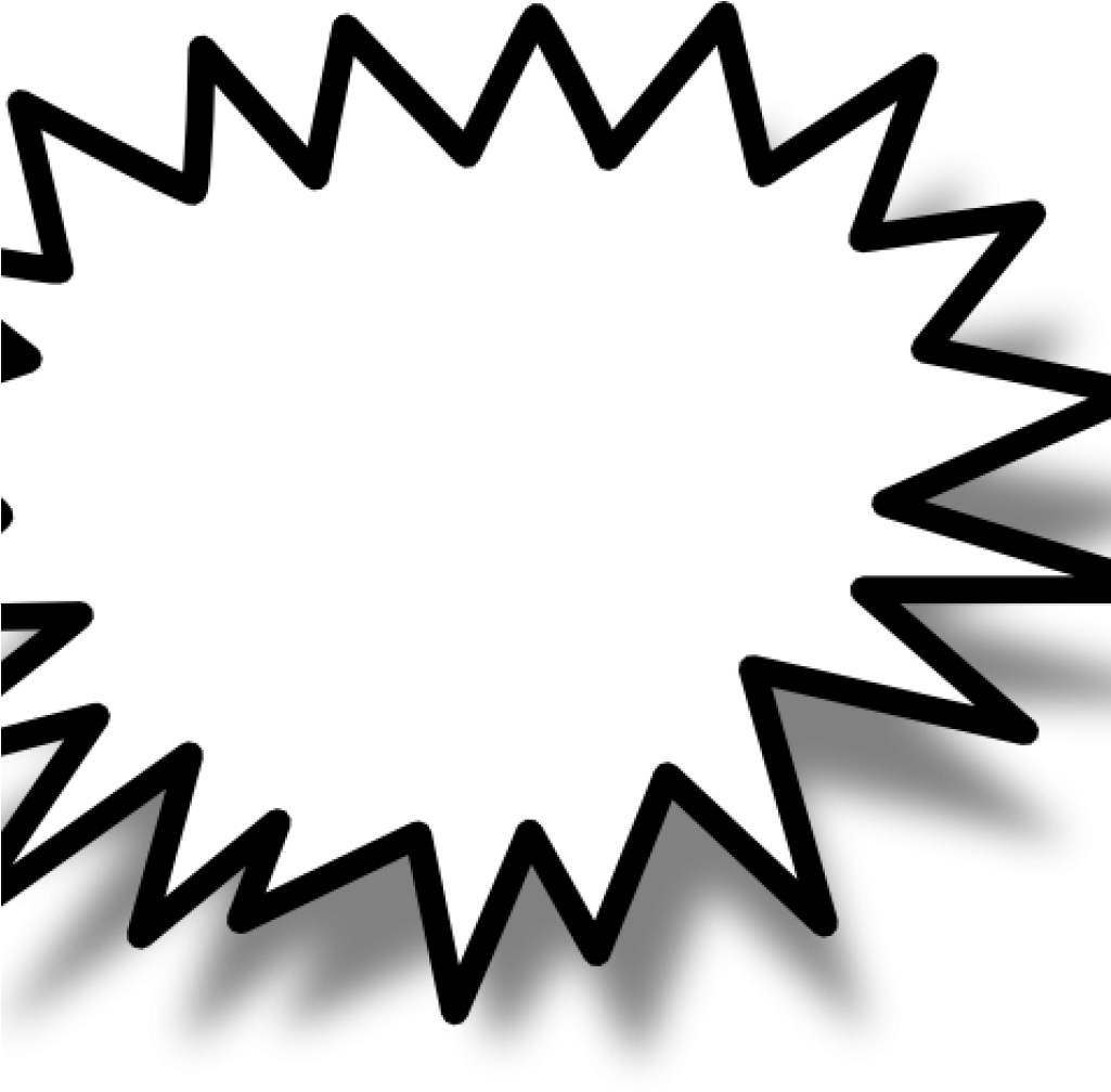 Blast Clipart Image Of Blast Clipart 4918 Water Balloon - Comic Text Box Png (1024x1024), Png Download