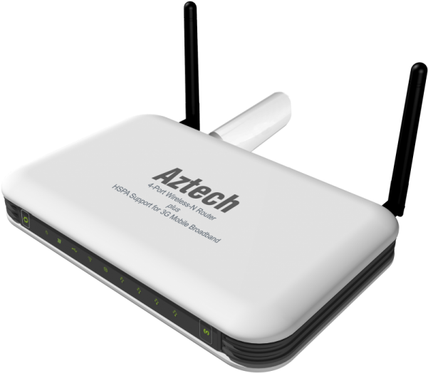 Aztech Hw550 3g (600x600), Png Download