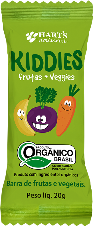 Barra De Fruta Kiddies Orgânica Frutas Veggies - Grape (1181x1181), Png Download