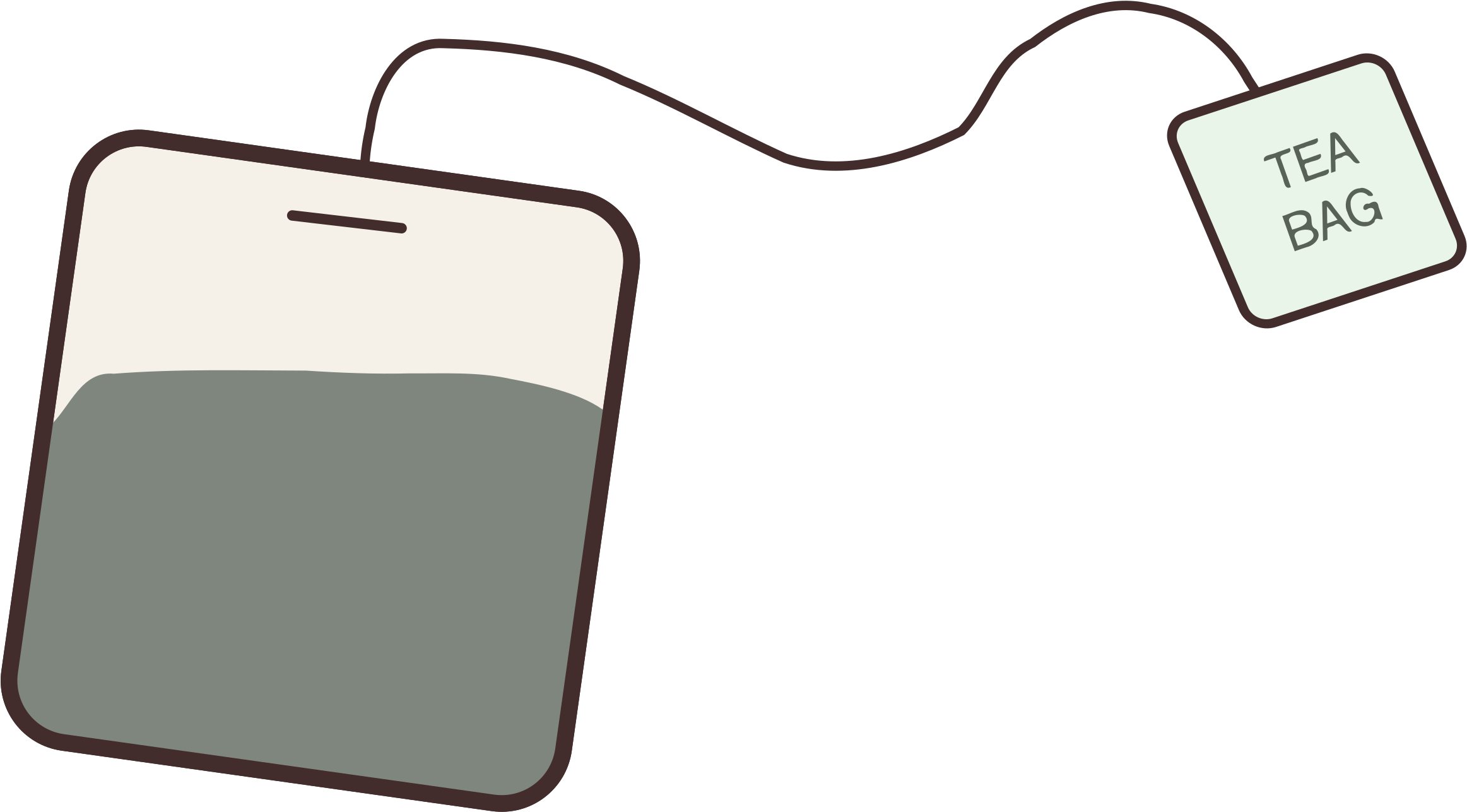 Big Image - Tea Bag (2400x1346), Png Download