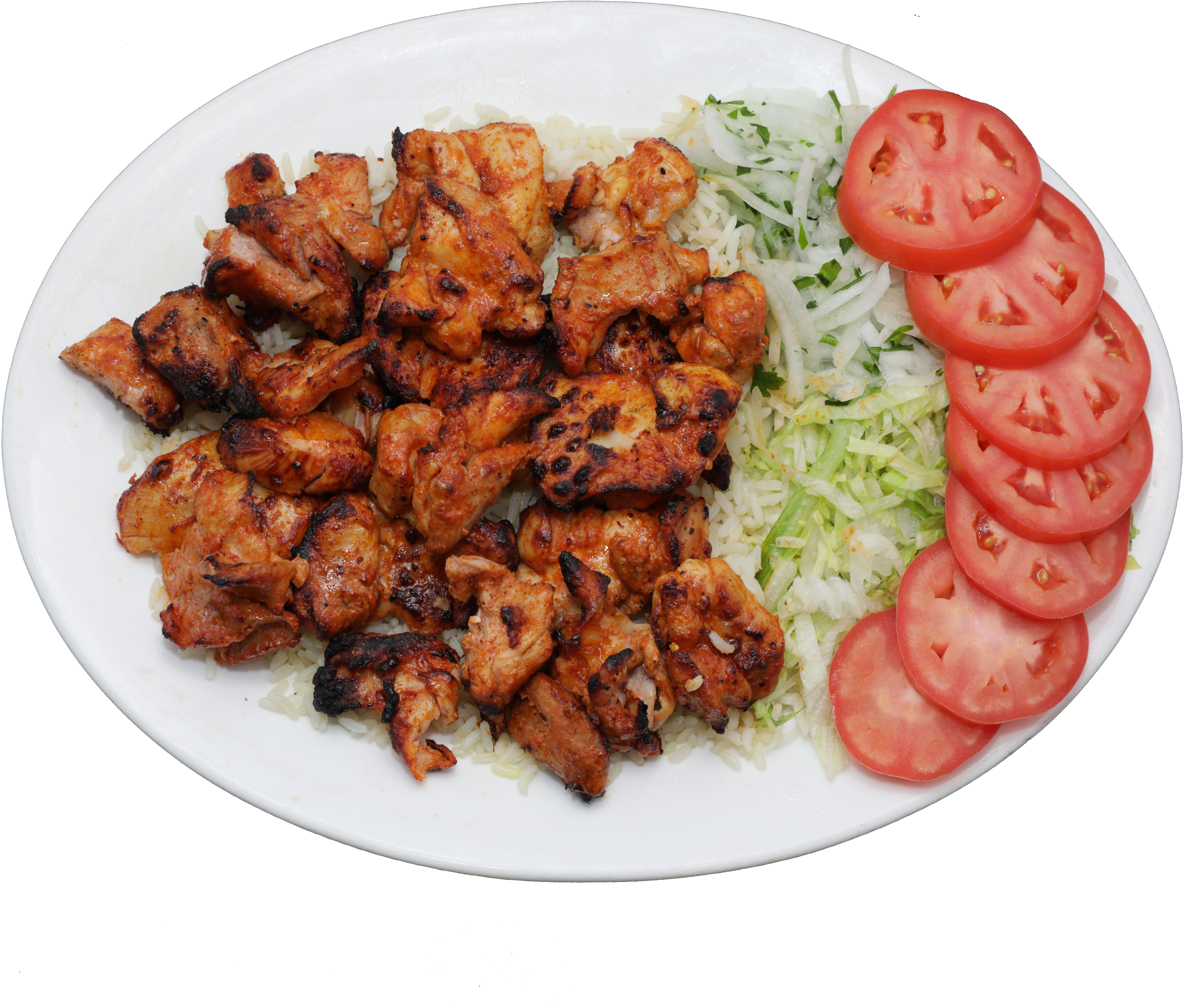 Grilled Chicken - Chicken 65 (3288x3192), Png Download