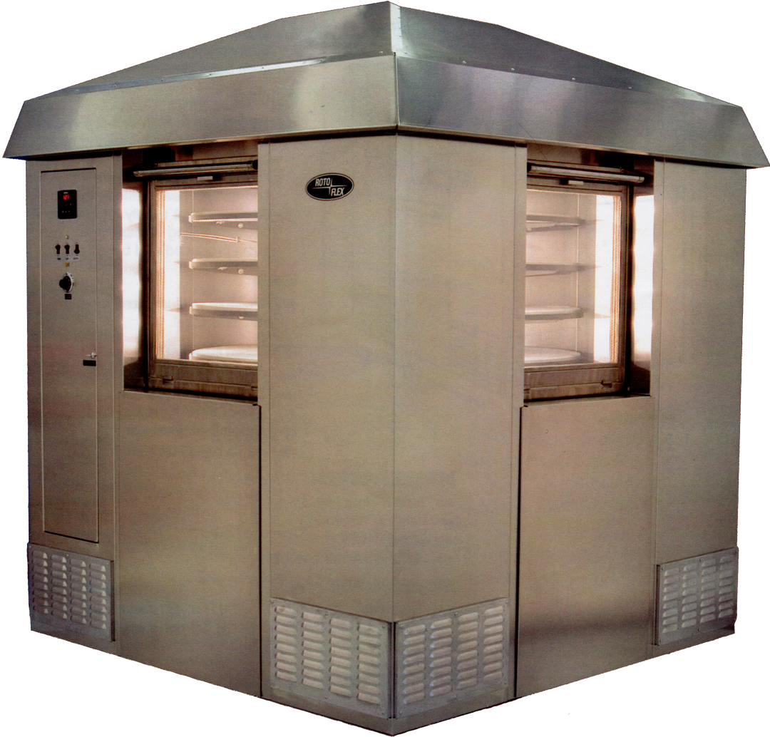 Roatating Deck Oven With Hood - Rotoflex Oven (1080x1080), Png Download