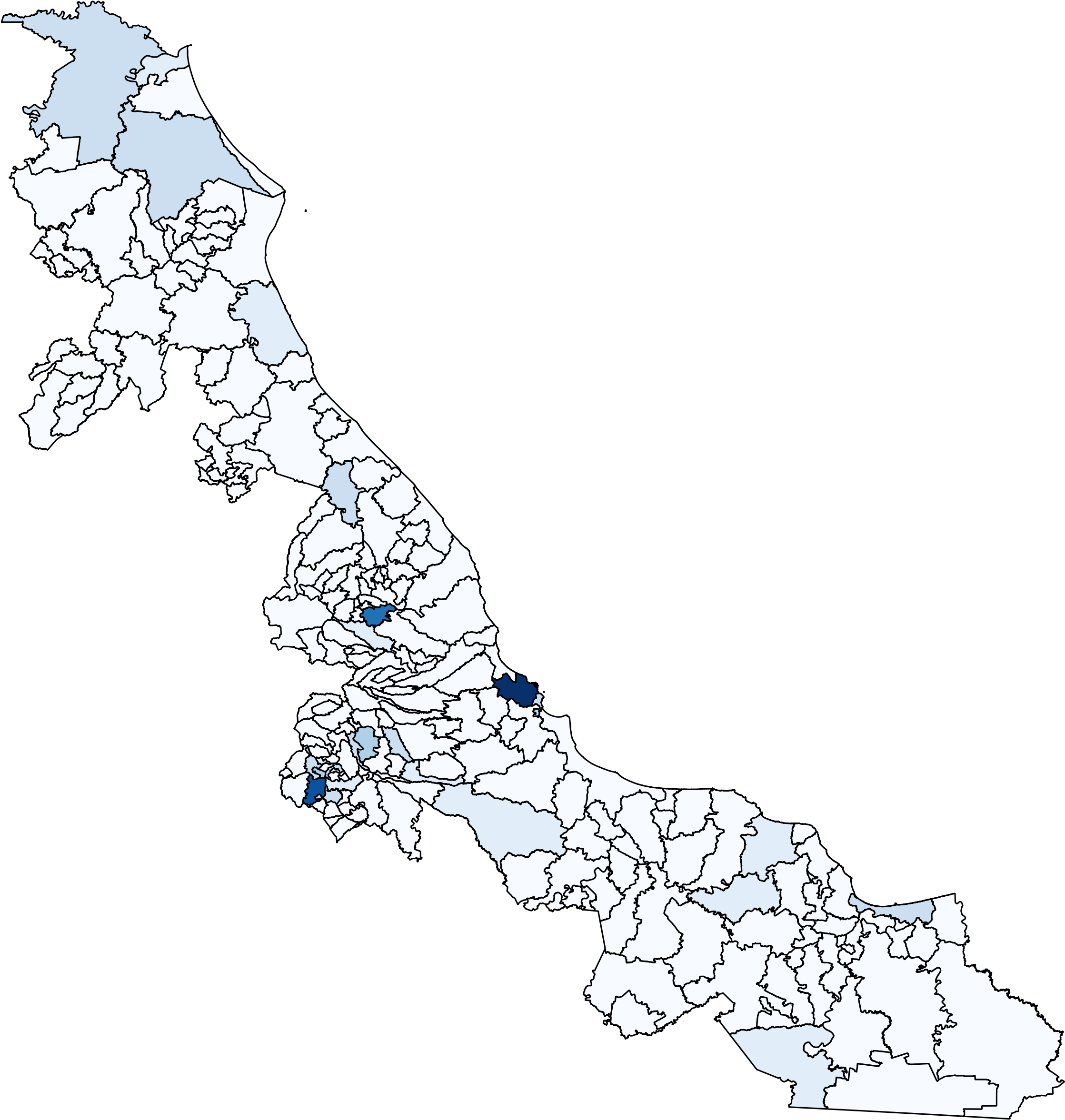 La Luz Del Mundo In Veracruz - Blank Map (3507x2480), Png Download