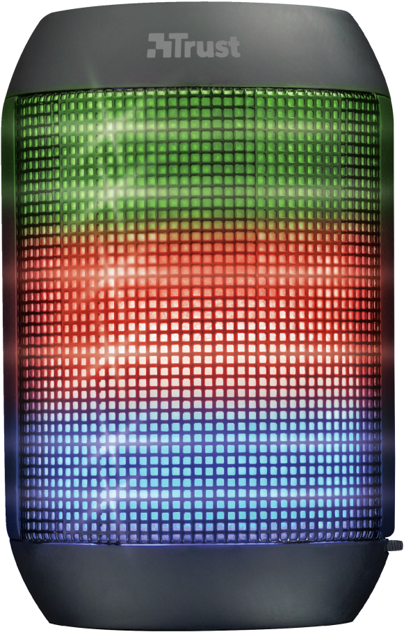Ziva Wireless Bluetooth Speaker With Party Lights - Trust Urban Ziva (758x1000), Png Download