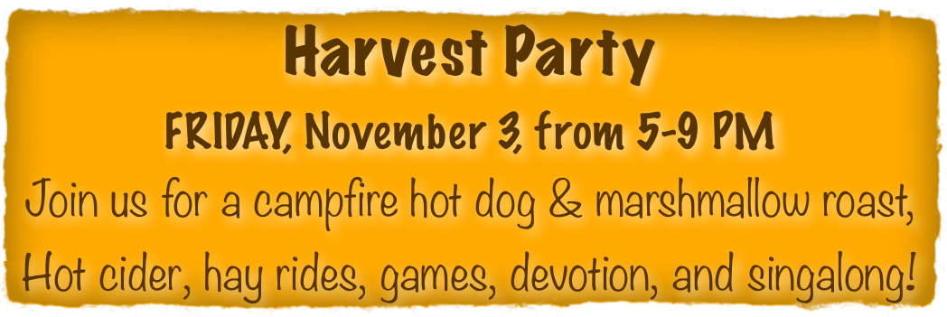 Harvest Party Banner - Babymassage (1048x351), Png Download