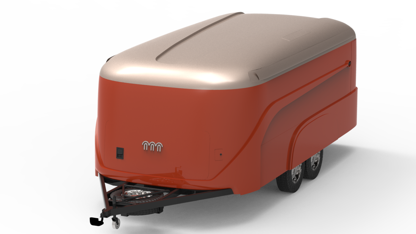 Travel Trailer (1400x787), Png Download