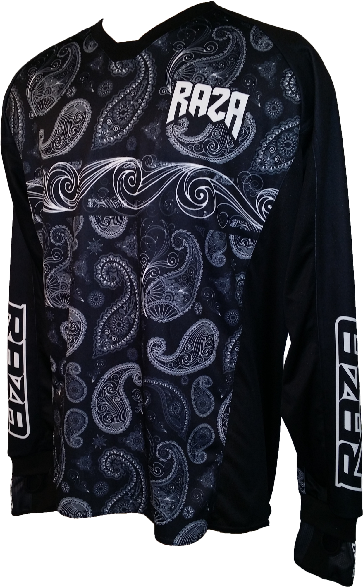 Bandana Black Tm2 Jersey - Paintball (1290x2048), Png Download