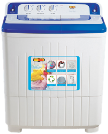 Sa 280 - Super Asia Semi Automatic Washing Machine (600x600), Png Download