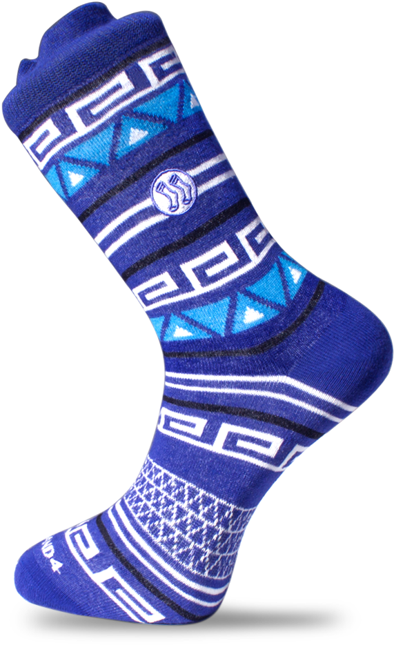 Aztec Black Ethical Socks - Sock (1024x1024), Png Download