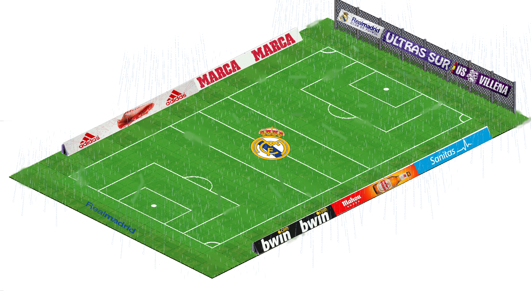 Lluvia 2 - برشلونة وريال مدريد 2012 (1757x964), Png Download