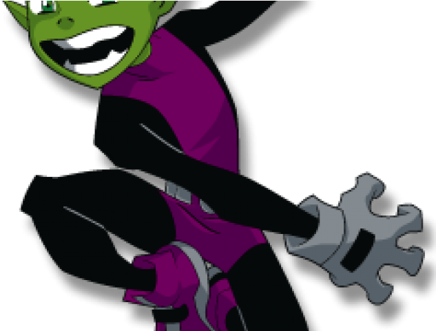 Beast Boy Clipart Cartoon - Teen Titans Characters Png (640x480), Png Download