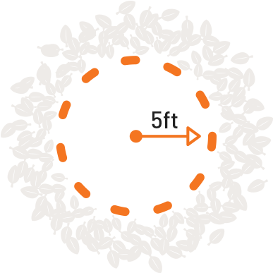Clear Away Ground Debris - Circle (588x528), Png Download
