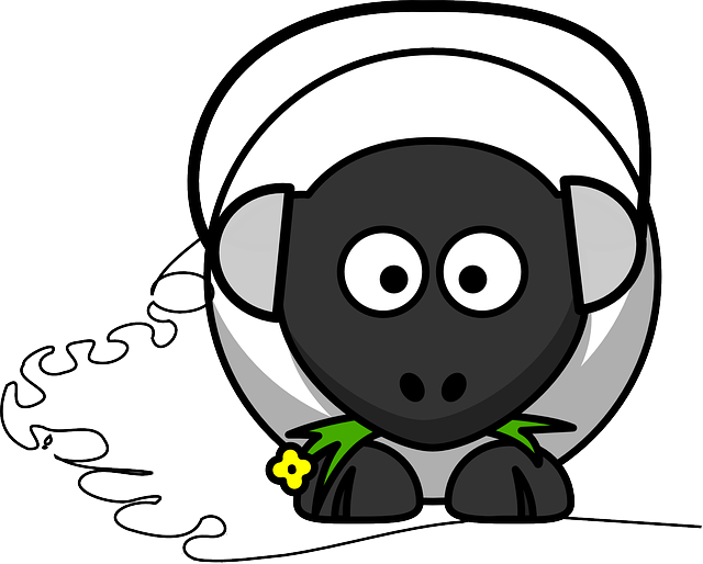 Sheep Music (640x514), Png Download