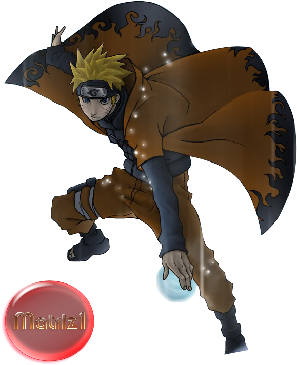 Naruto Rasengan - Gaara Kazekage Vs Naruto Hokage (600x779), Png Download