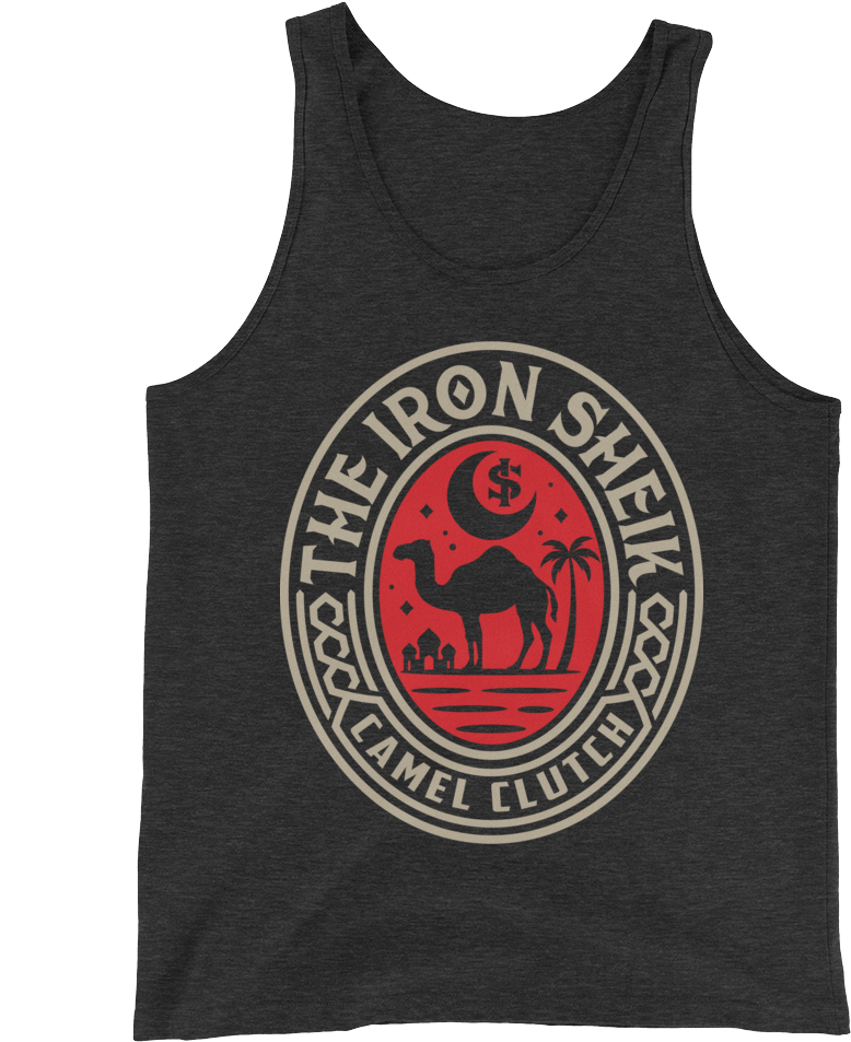 Iron Sheik Unisex Tank Top - Active Tank (1000x1000), Png Download