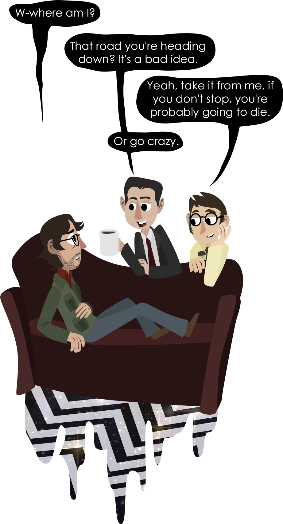 Deadly Premonition Thomas Fanart (1047x1800), Png Download