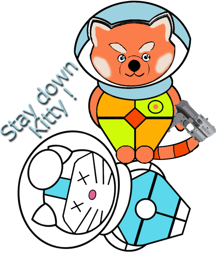 Red Panda Industries - Cartoon (734x859), Png Download
