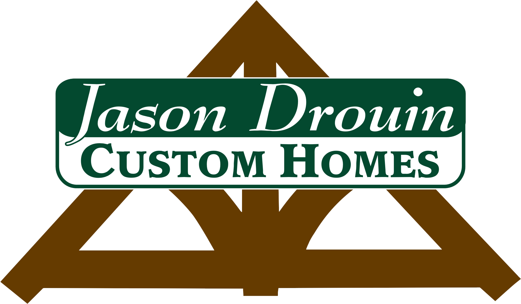 Logo Logo Logo Logo Logo - Jason Drouin Custom Homes (2190x1360), Png Download