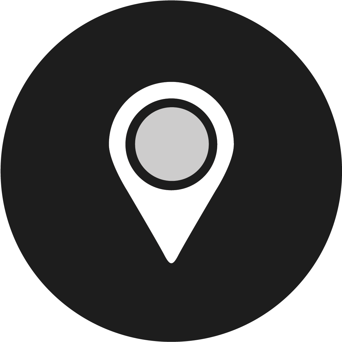 Icon-locations - Dj City (1117x1117), Png Download