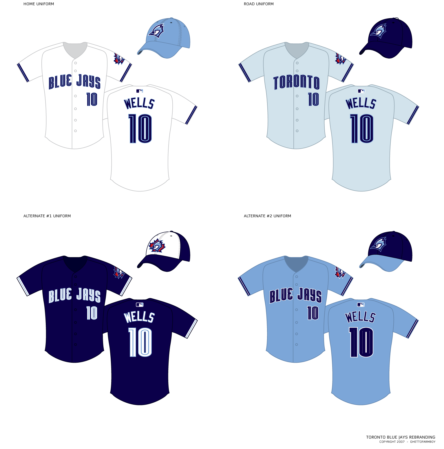 Toronto Blue Jays Concept 30 Unifor (1532x1580), Png Download