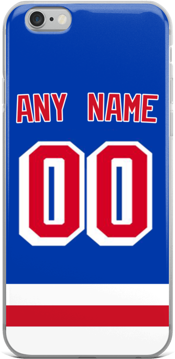 New York Rangers Jersey Iphone Case - New York Rangers (1000x1000), Png Download