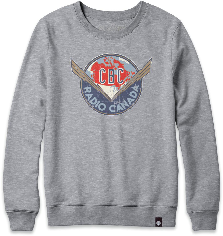 Vintage Cbc Thunderbolt Logo Athletic Gray Crewneck - Thelonious Monk Sweater (1050x1074), Png Download